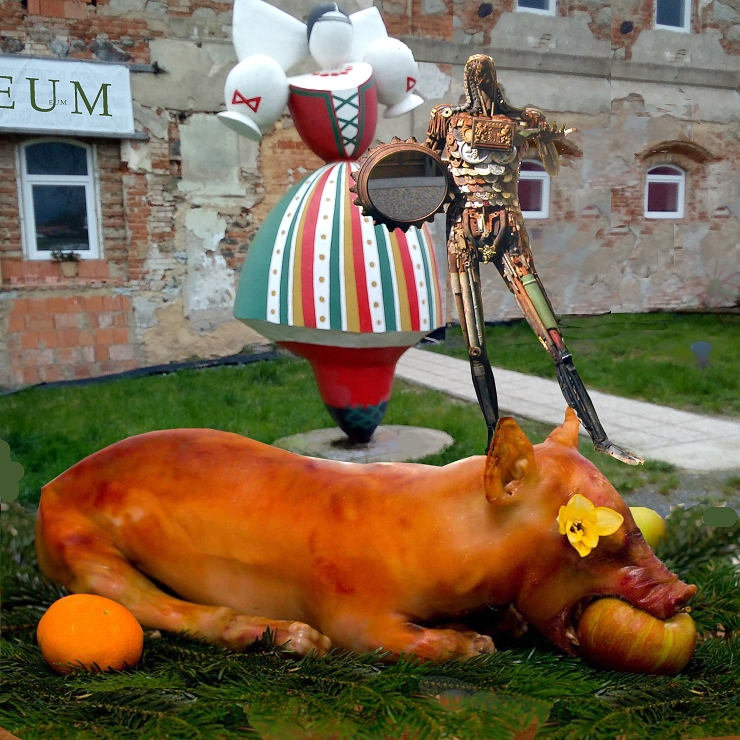 The Museum of Costumes and Forgotten Crafts in Březí u Nepomuk on the farm Žinkovice